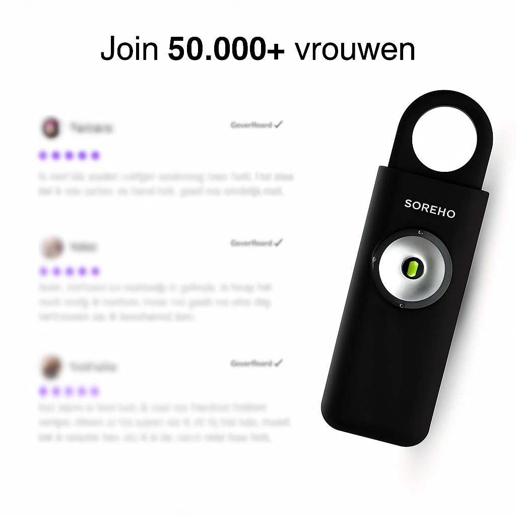 NightBuddy™ – Jouw Persoonlijke Alarm voor Veiligheid