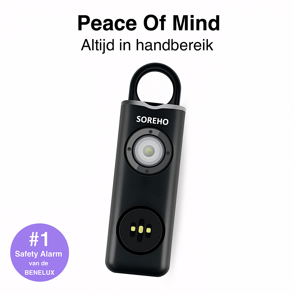 NightBuddy™ – Jouw Persoonlijke Alarm voor Veiligheid