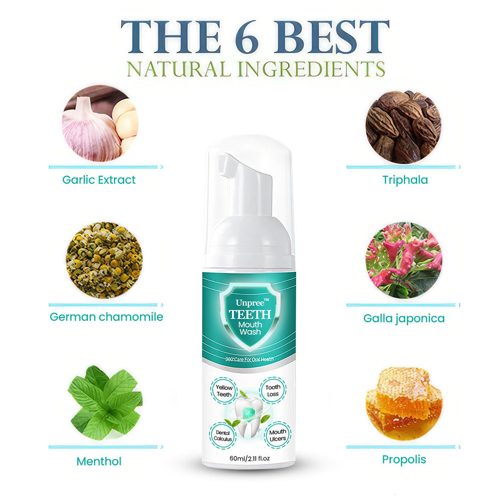 💥Last Day 70% OFF💥™ TEETH Herbal Kolirin Mouthwash - Solve all Oral Problems