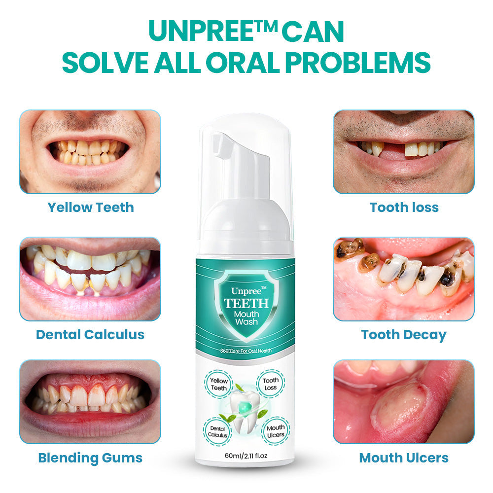 💥Last Day 70% OFF💥™ TEETH Herbal Kolirin Mouthwash - Solve all Oral Problems