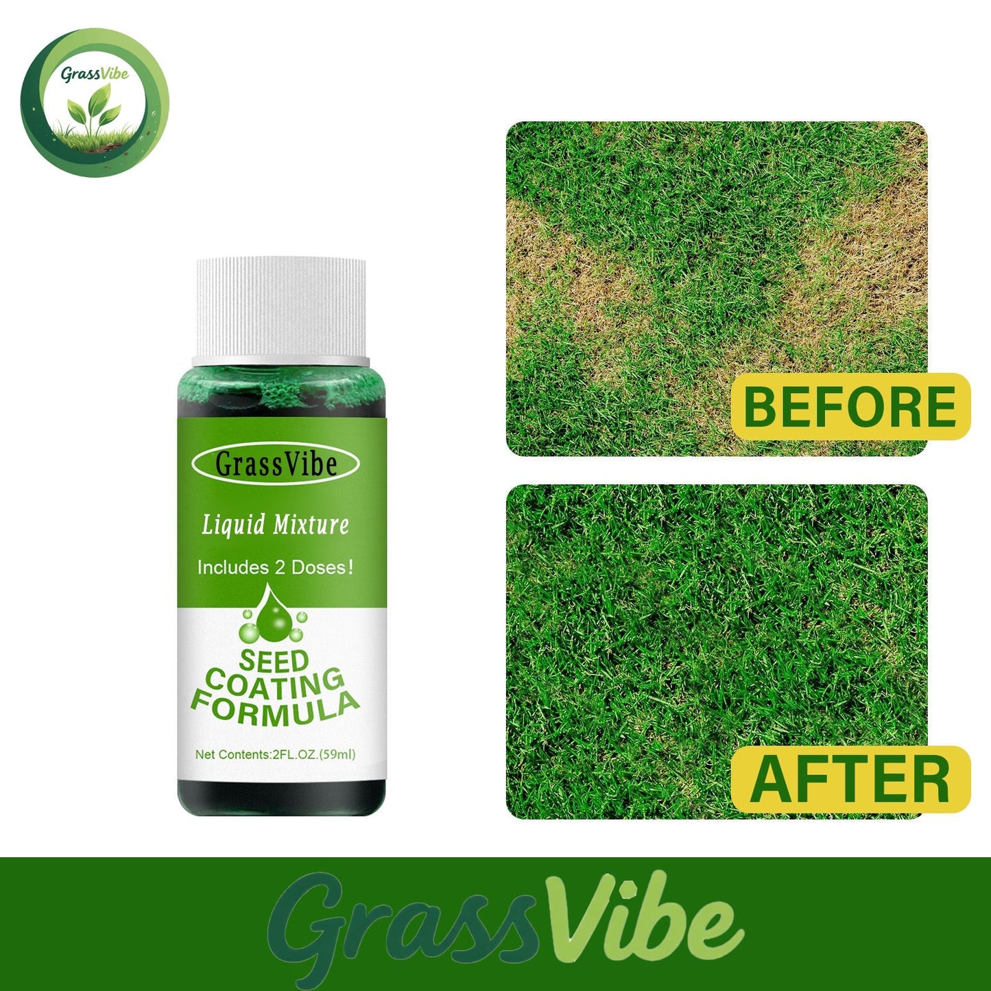 🔥Last Day 70% OFF🌱Hydro Seeding Lawn Solution