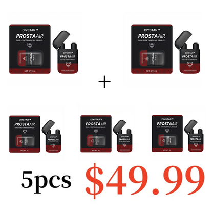 (⏰𝐋𝐢𝐦𝐢𝐭𝐞𝐝 𝐭𝐢𝐦𝐞 𝐝𝐢𝐬𝐜𝐨𝐮𝐧𝐭 𝐋𝐚𝐬𝐭 𝟑𝟎 𝐦𝐢𝐧𝐮𝐭𝐞𝐬⏰)DIYSTAR™ ProstaAir Dual-Function Nasal Inhaler