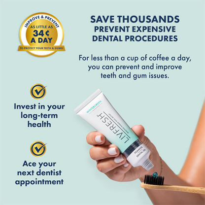 🔥Final 3 Hours:70%ОFF🔥Ultra Foaming Wintergreen Toothpaste - 250% Plaque Removal, Whitening & Fresh BreathToothpaste